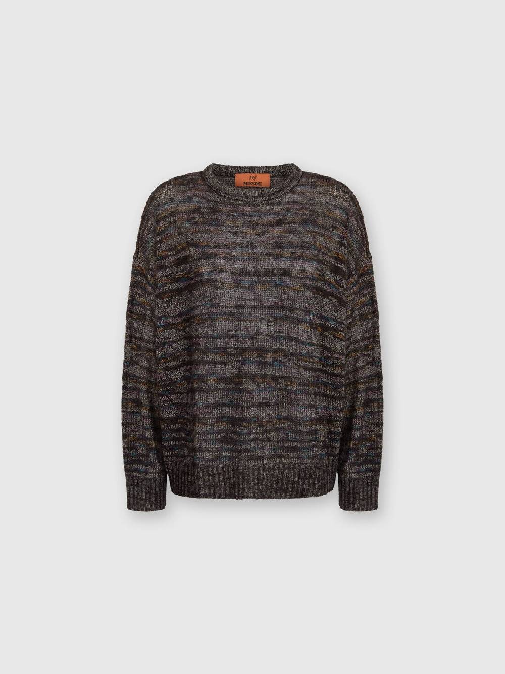 Missoni Pullover girocollo in viscosa, alpaca e lana Vendite stagionali