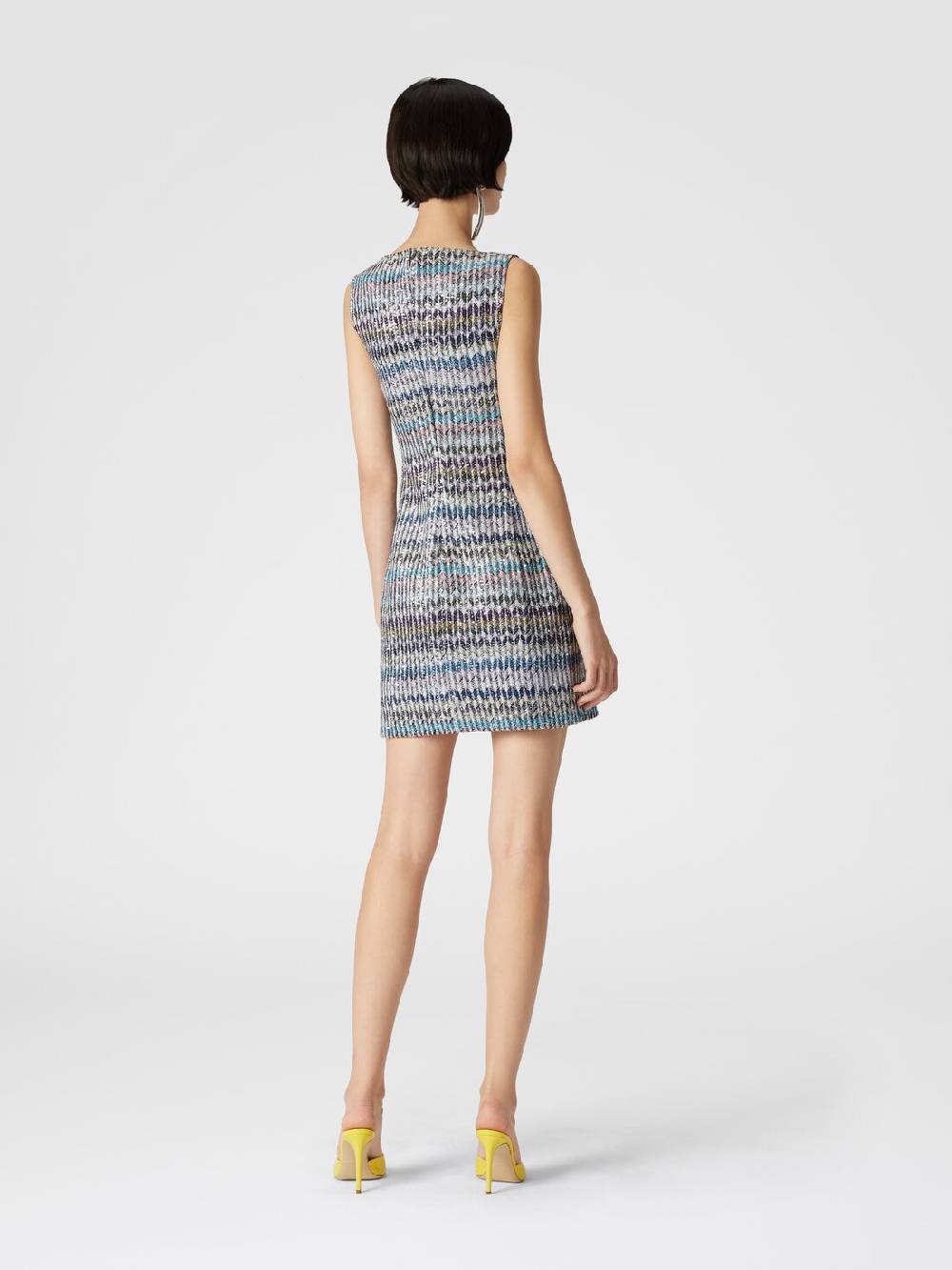 Missoni Mini-abitoin maglia lamé con scollatura a cuore Black Friday