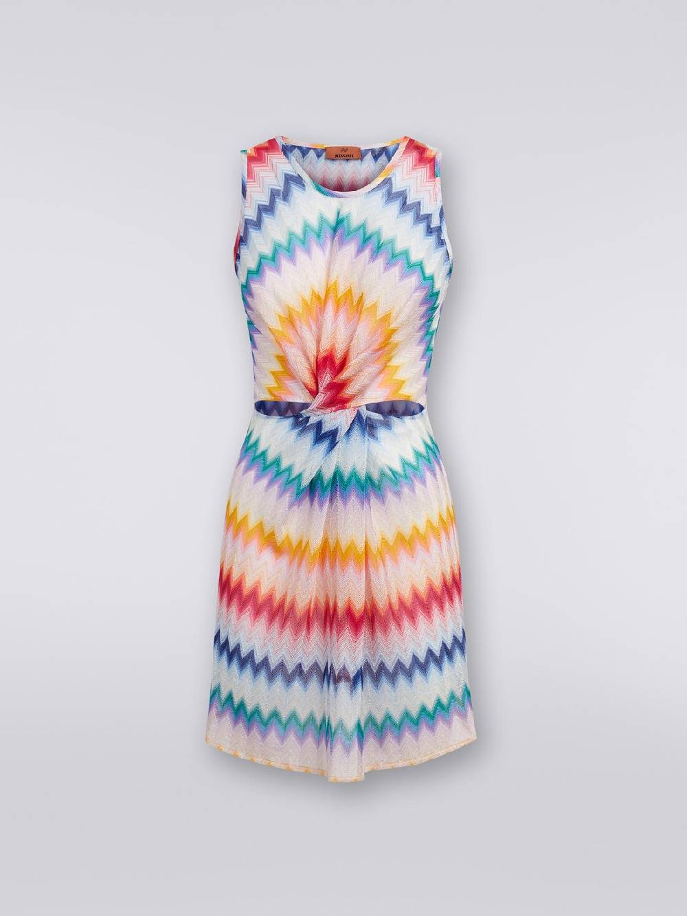 Missoni Copricostume corto con scollatura torchon e stampa zig zag Offerta temporanea