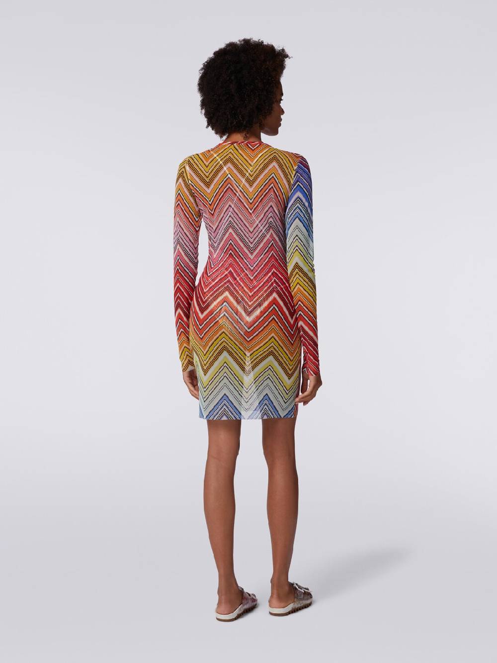 Missoni Abito mare in tulle stampa zig zag Lightning offer