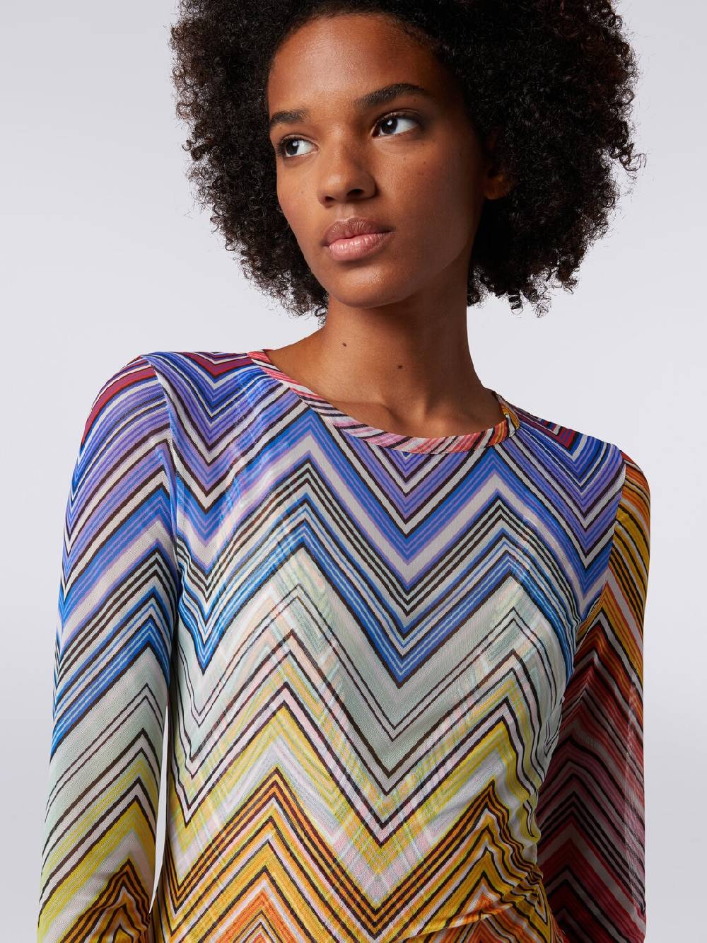 Missoni Abito mare in tulle stampa zig zag Lightning offer