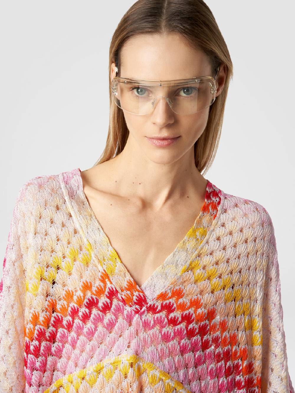 Missoni Caftano copricostume corto effetto pizzo con lurex Bestseller