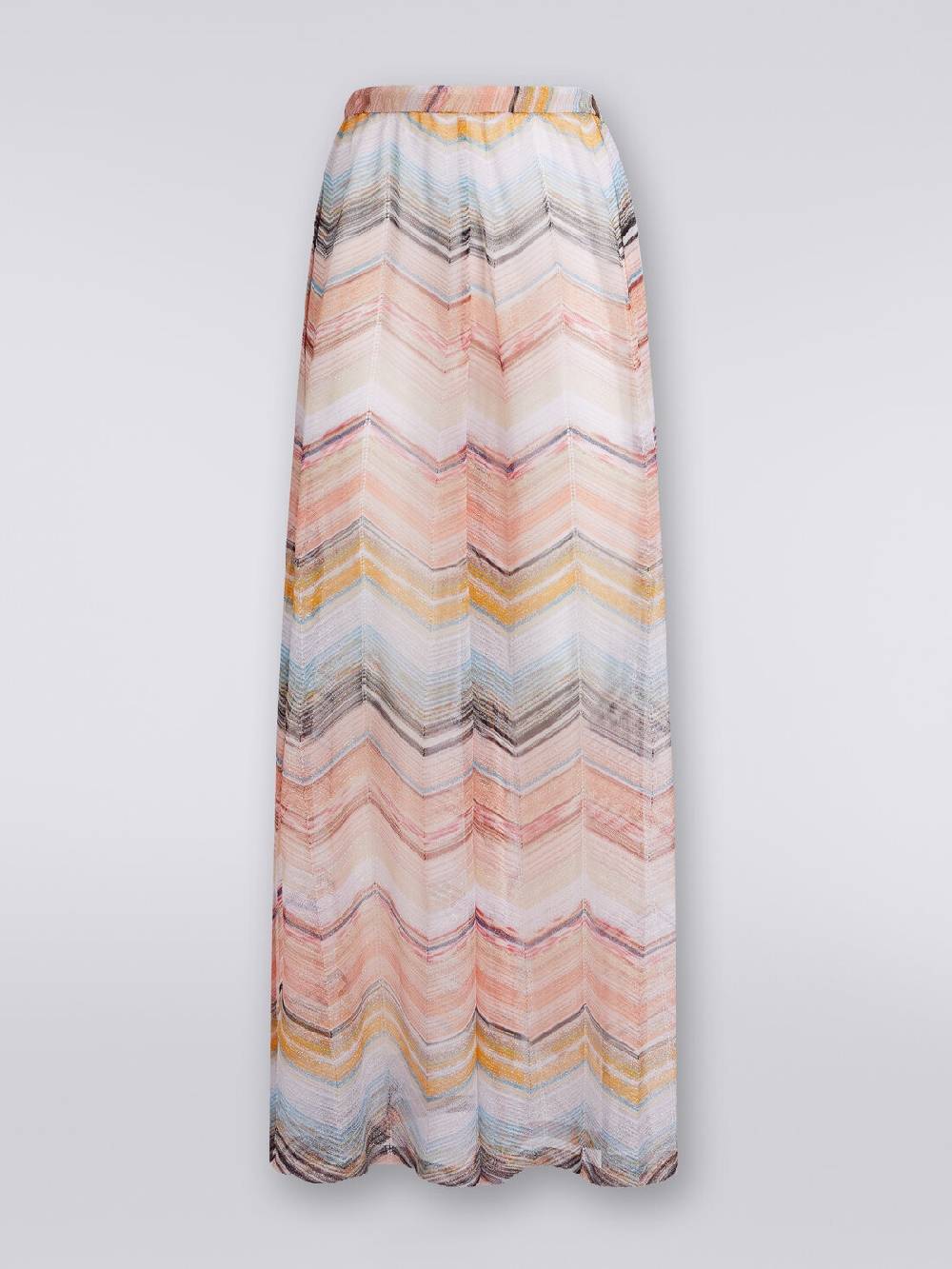 Missoni Pantaloni copricostume in misto viscosa zig zag con lurex Offerte stagionali
