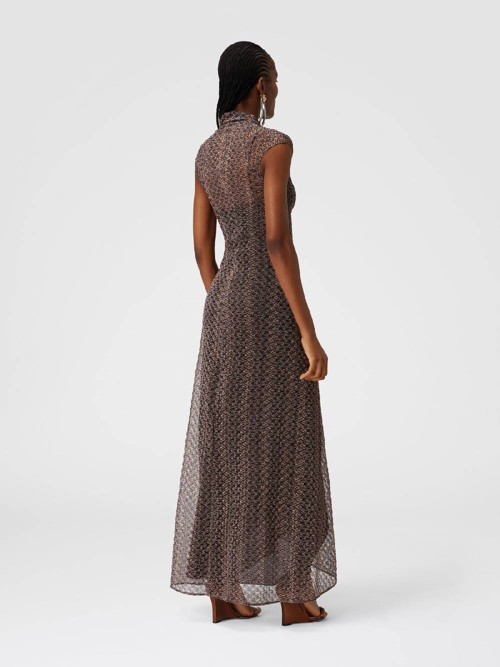 Missoni Abito lungo in pizzo lamé con scollatura torchon Comprane uno, ottenene uno gratis