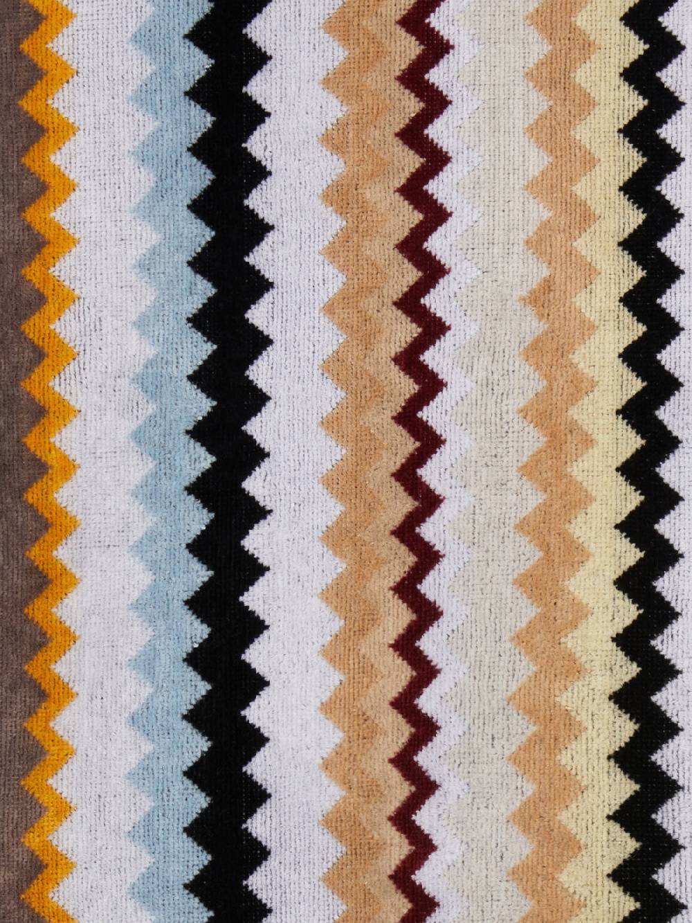 Missoni Accappatoio lungo con cappuccio Curt in spugna di cotone chevron Sostegno trimestrale