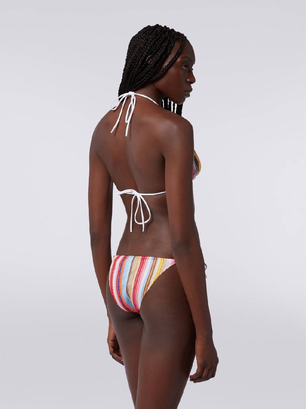 Missoni Bikini crochet rigato Pezzi Unici