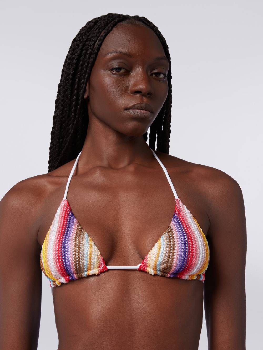 Missoni Bikini crochet rigato Pezzi Unici