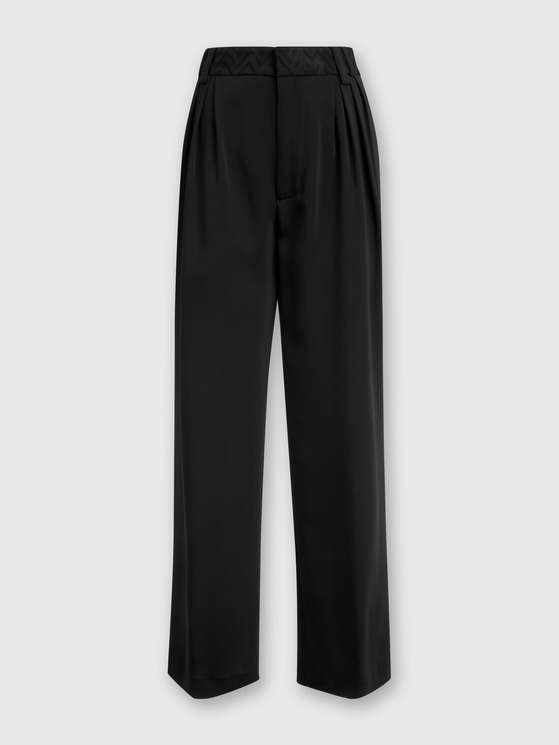 Missoni Pantaloni classici in viscosa con inserto chevron Prezzo Ridotto