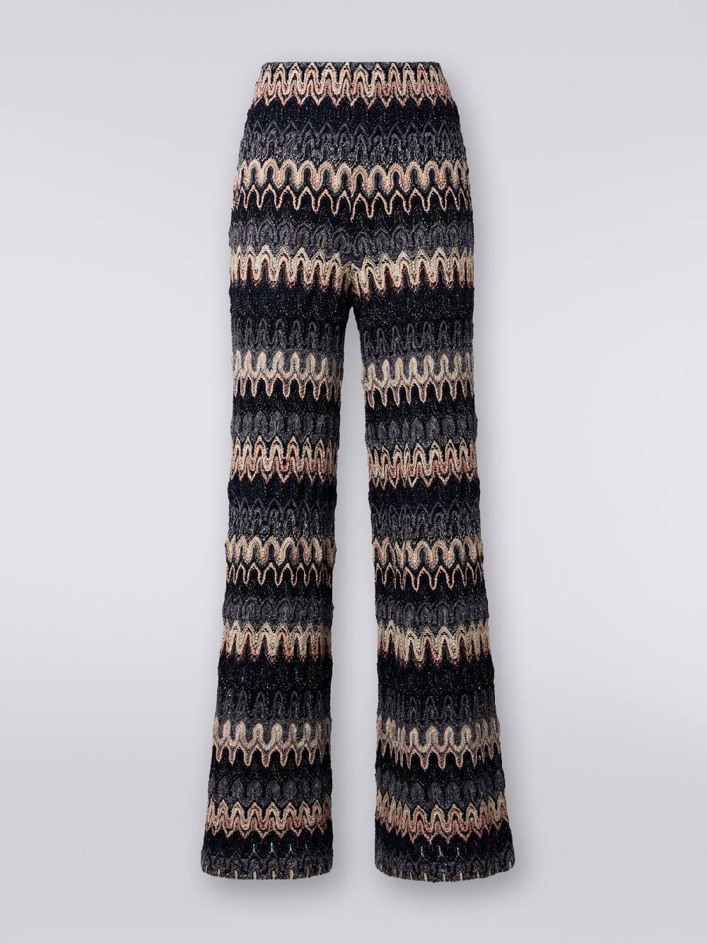 Missoni Pantaloni in misto viscosa lamé a onde effetto pizzo Offerta