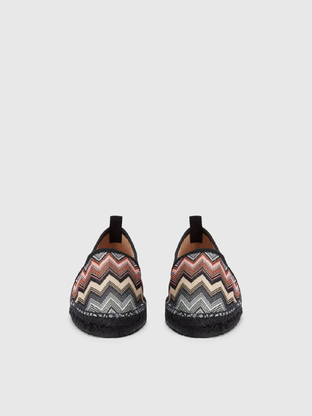 Missoni Espadrilles con tomaia in tessuto chevron In Vendita
