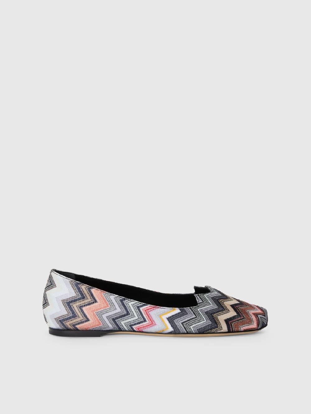 Missoni Ballerine in tessuto chevron Offerte