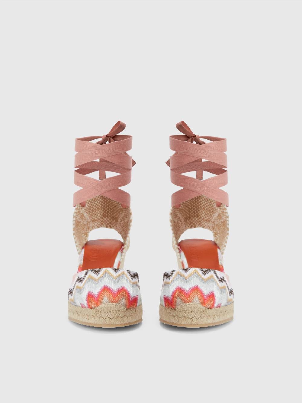 Missoni Espadrilles con tomaia in tessuto chevron e zeppa Hotsell