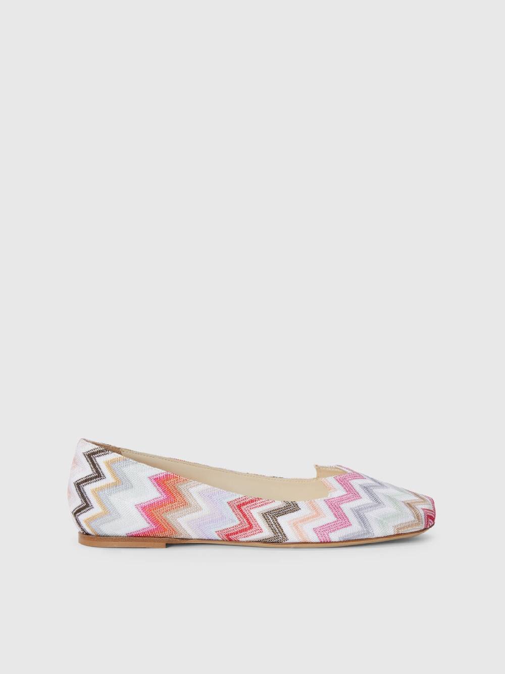 Missoni Ballerine in tessuto chevron Vendita Calda