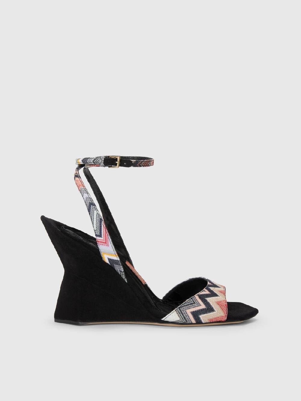 Missoni Sandali con tacco e motivo chevron Vendite Flash