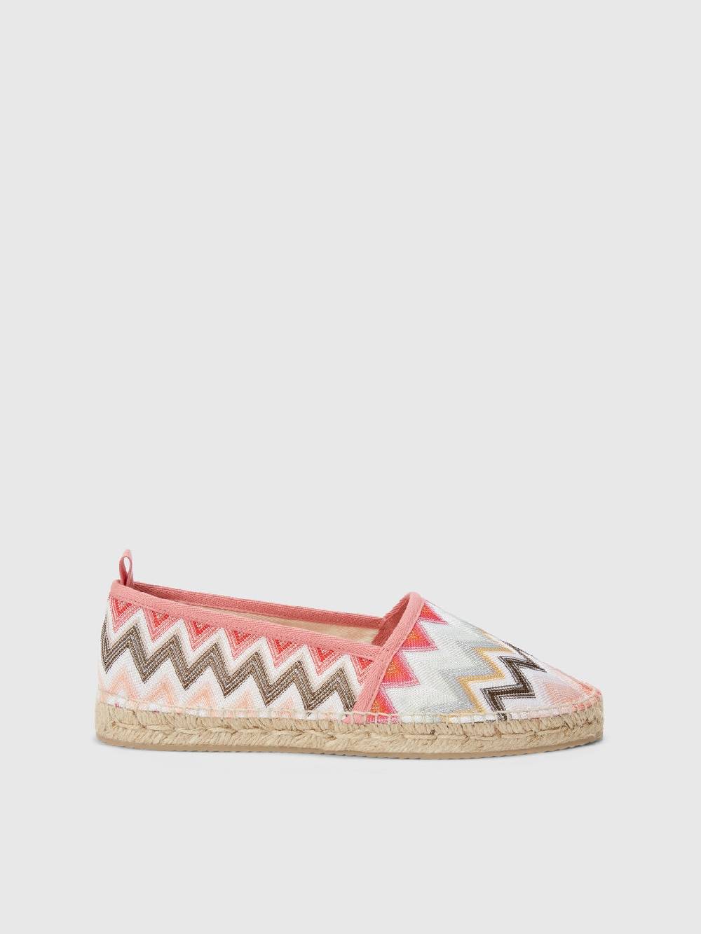 Missoni Espadrilles con tomaia in tessuto chevron Negozio