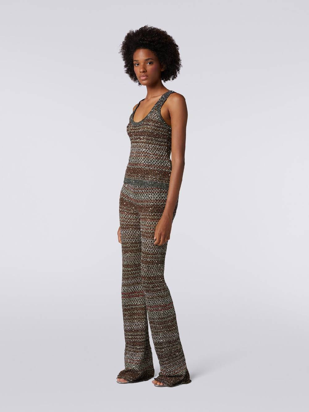 Missoni Canottiera in maglia a rete con applicazione di paillettes Offerta esclusiva