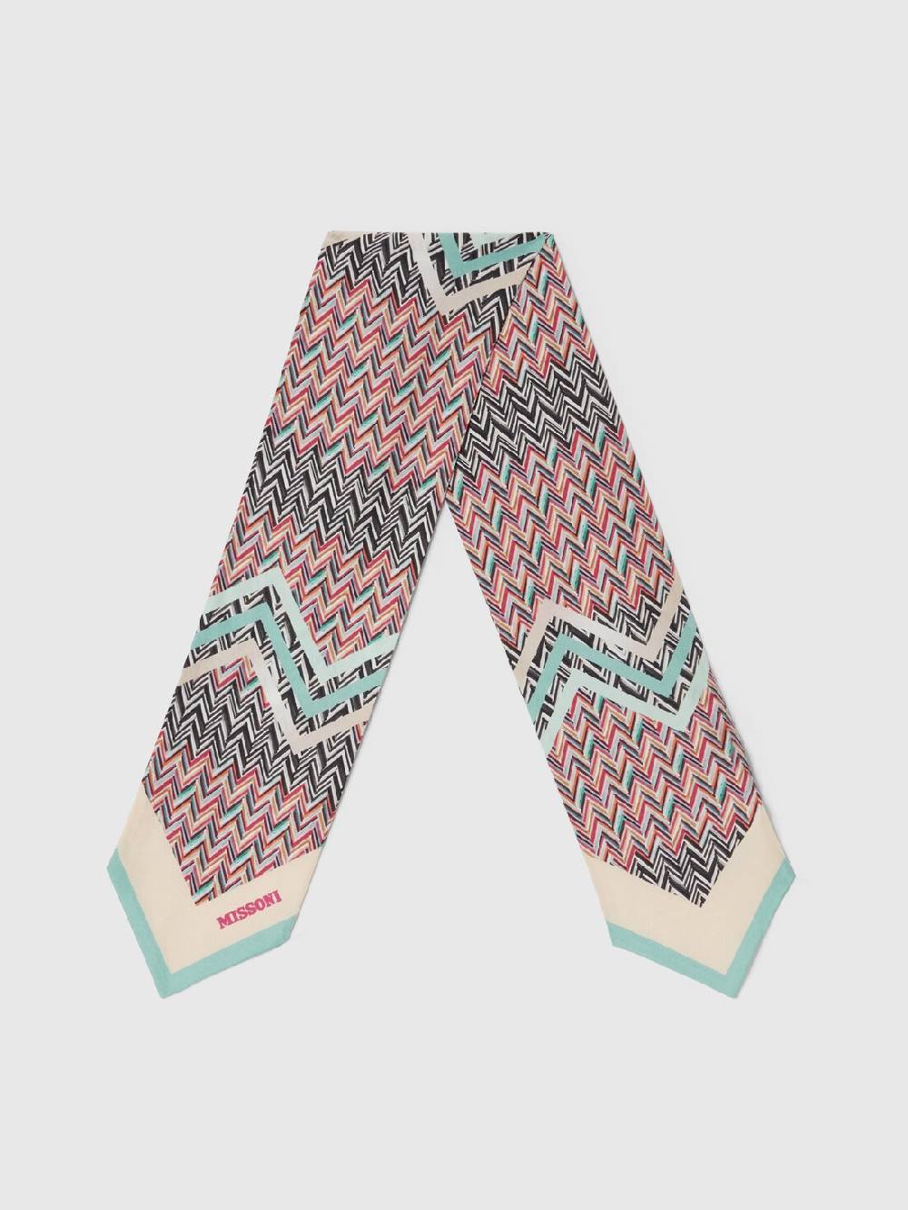 Missoni Foulard in seta zig zag Comprane uno, ottenene uno gratis