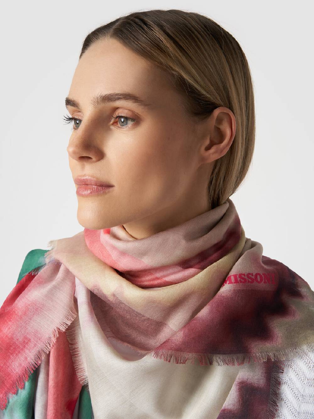 Missoni Scialle in modal e seta con motivo zig zag Offerte speciali
