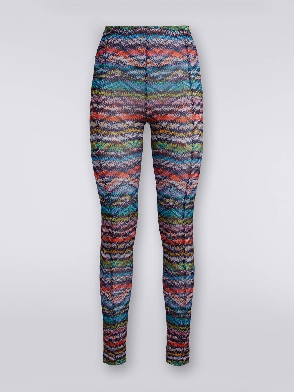 Missoni Leggings in tessuto stretch stampa zig zag Rilascio limitato
