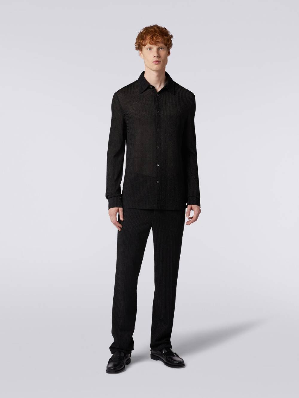 Missoni Camicia a maniche lunghe in misto viscosa con lurex Fino al 50% di sconto
