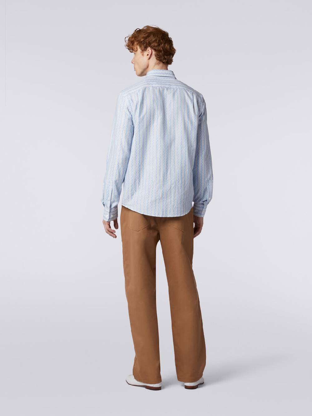 Missoni Camicia a maniche lunghe in popeline di cotone Fino al 65% di sconto