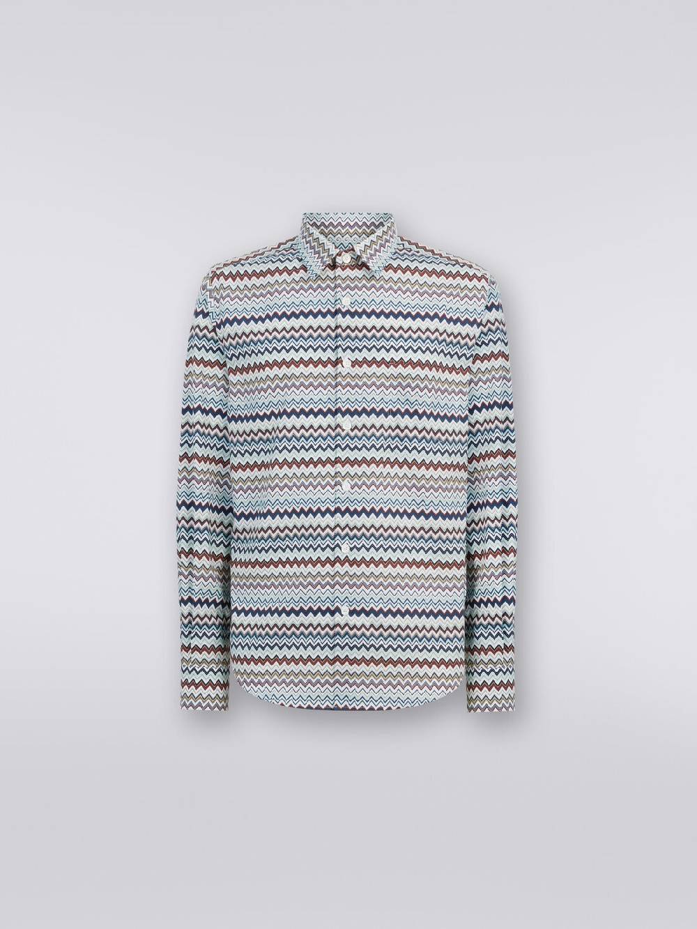 Missoni Camicia a maniche lunghe con stampa zig zag Only for today