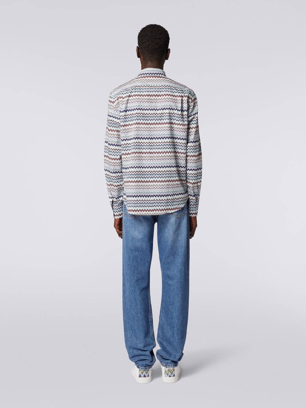 Missoni Camicia a maniche lunghe con stampa zig zag Only for today