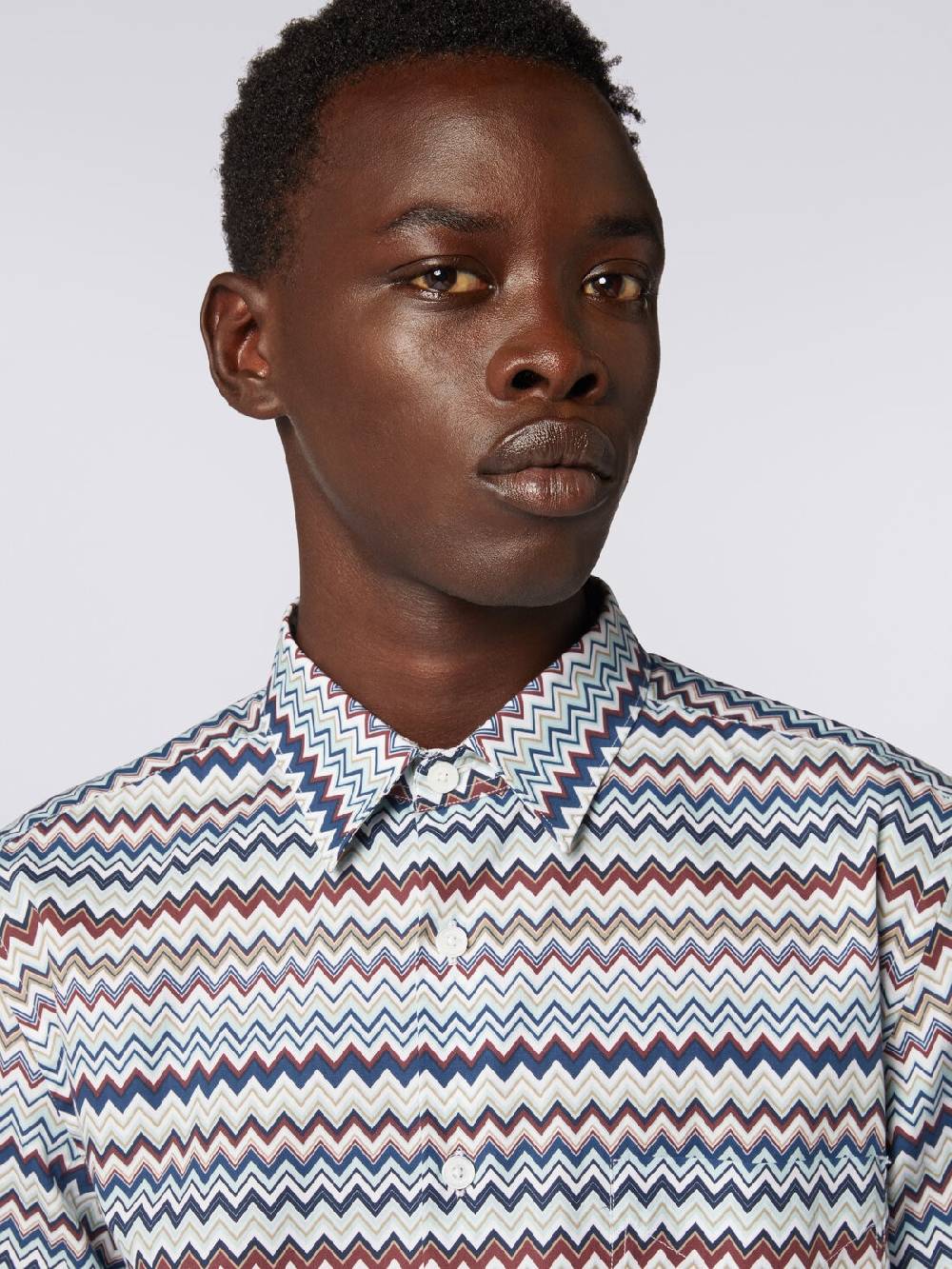 Missoni Camicia a maniche lunghe con stampa zig zag Only for today