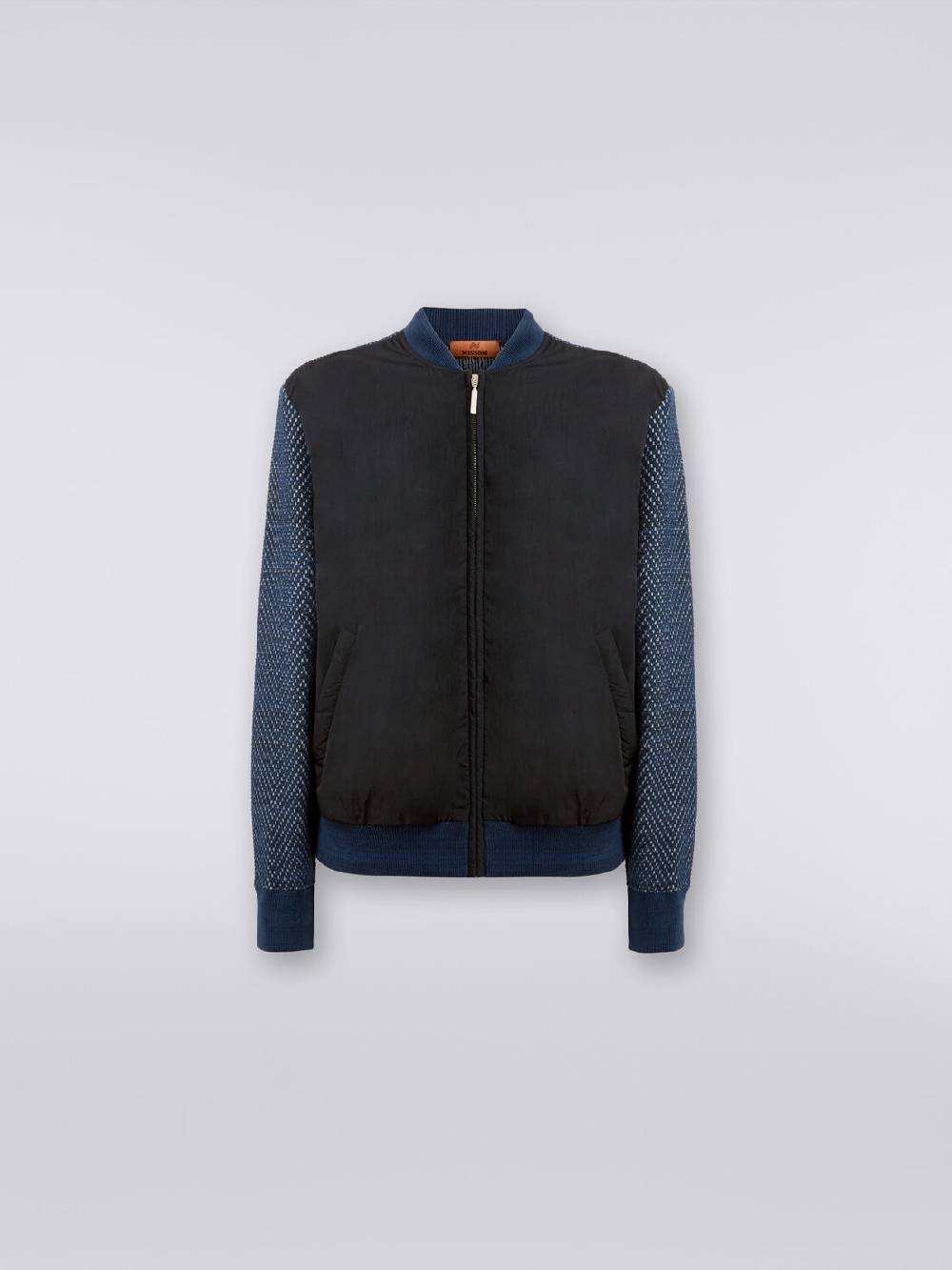 Missoni Bomber in misto cotone e nylon Sostegno trimestrale