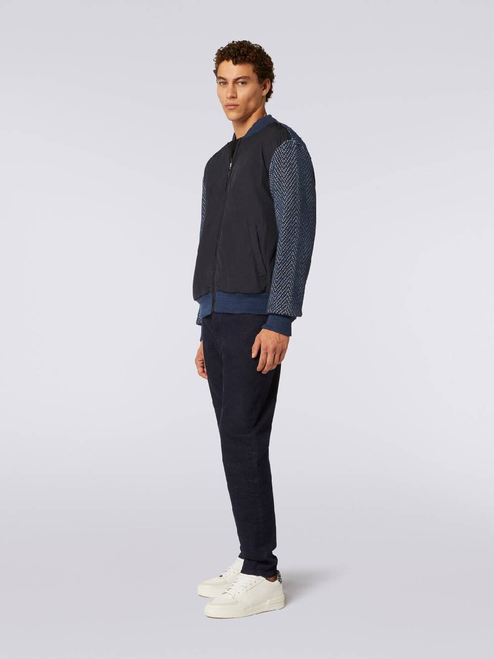 Missoni Bomber in misto cotone e nylon Sostegno trimestrale