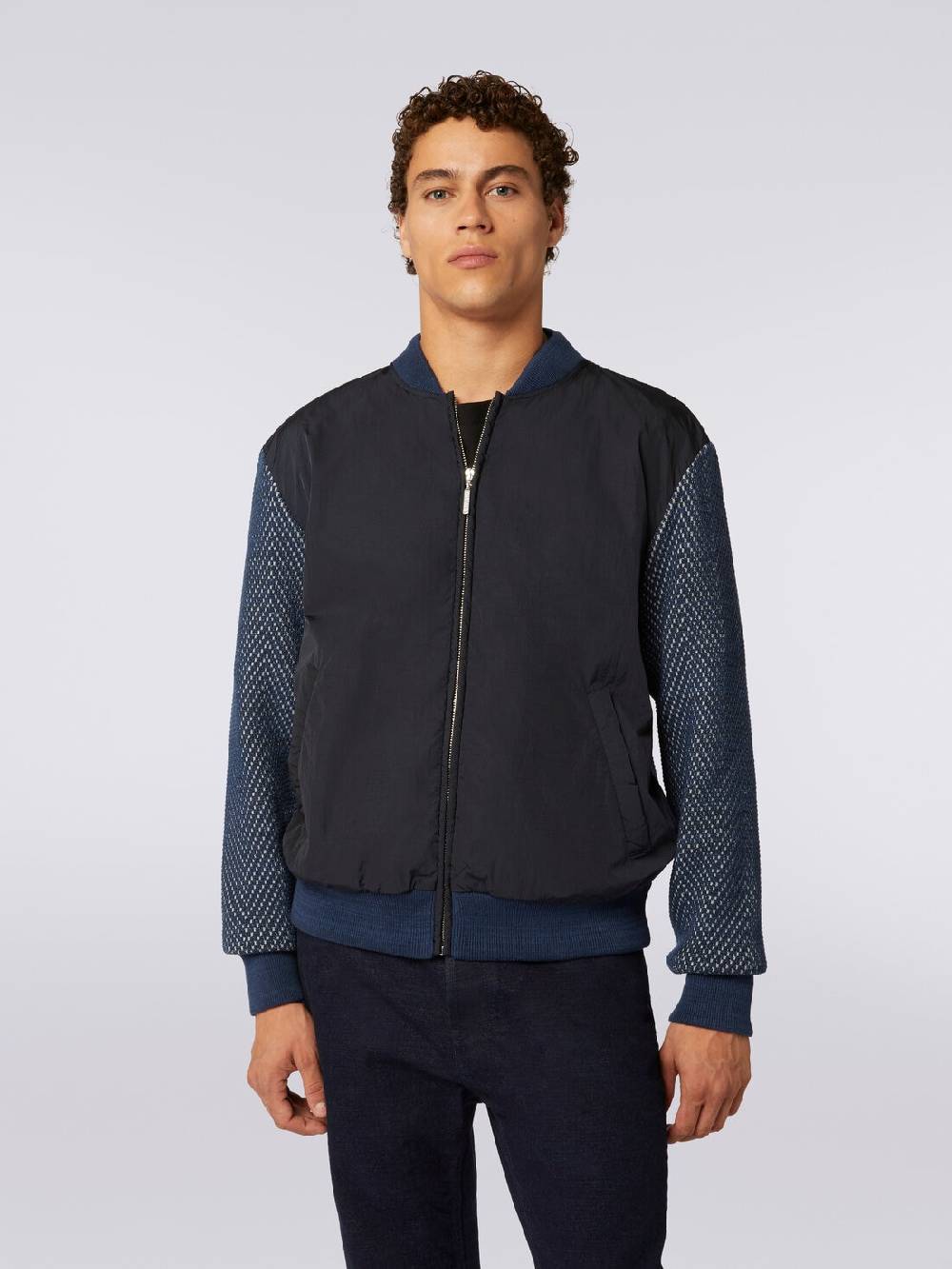 Missoni Bomber in misto cotone e nylon Sostegno trimestrale