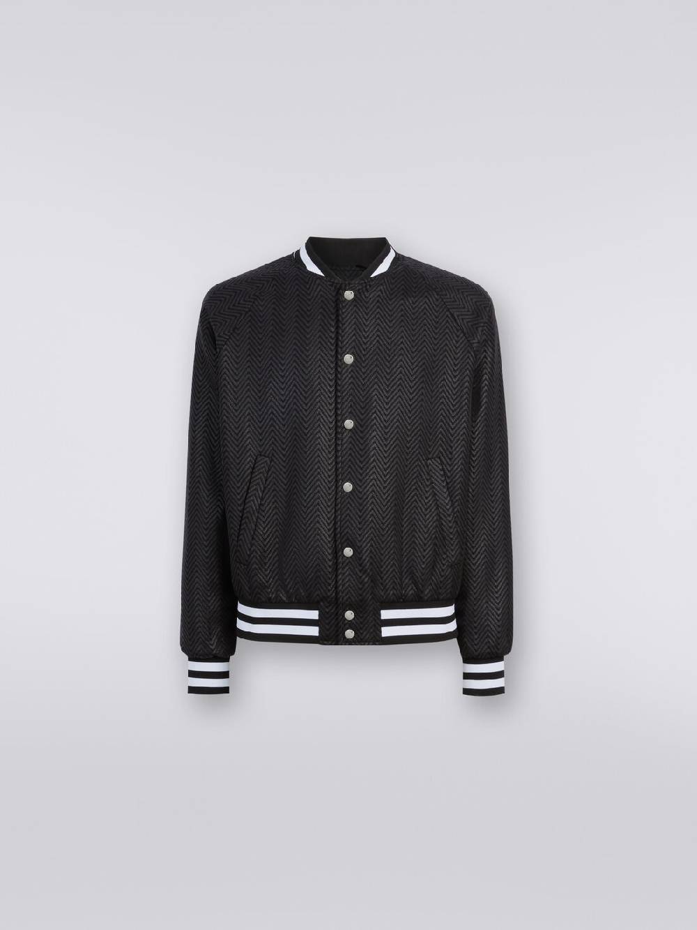 Missoni Bomber in cotone e viscosa zig zag Discount Store per i nuovi prodotti