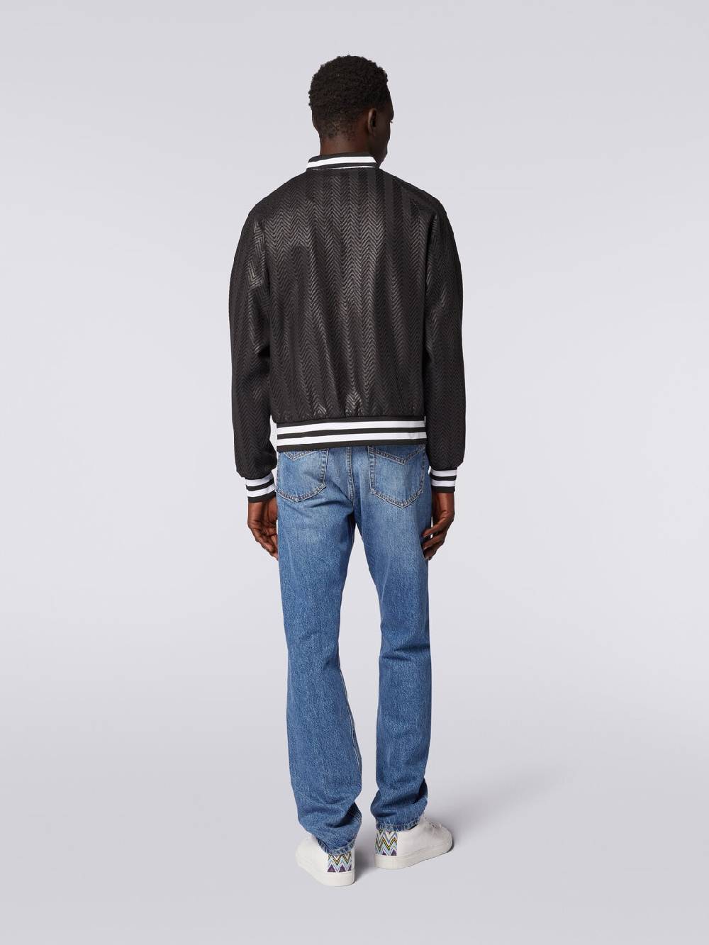 Missoni Bomber in cotone e viscosa zig zag Discount Store per i nuovi prodotti