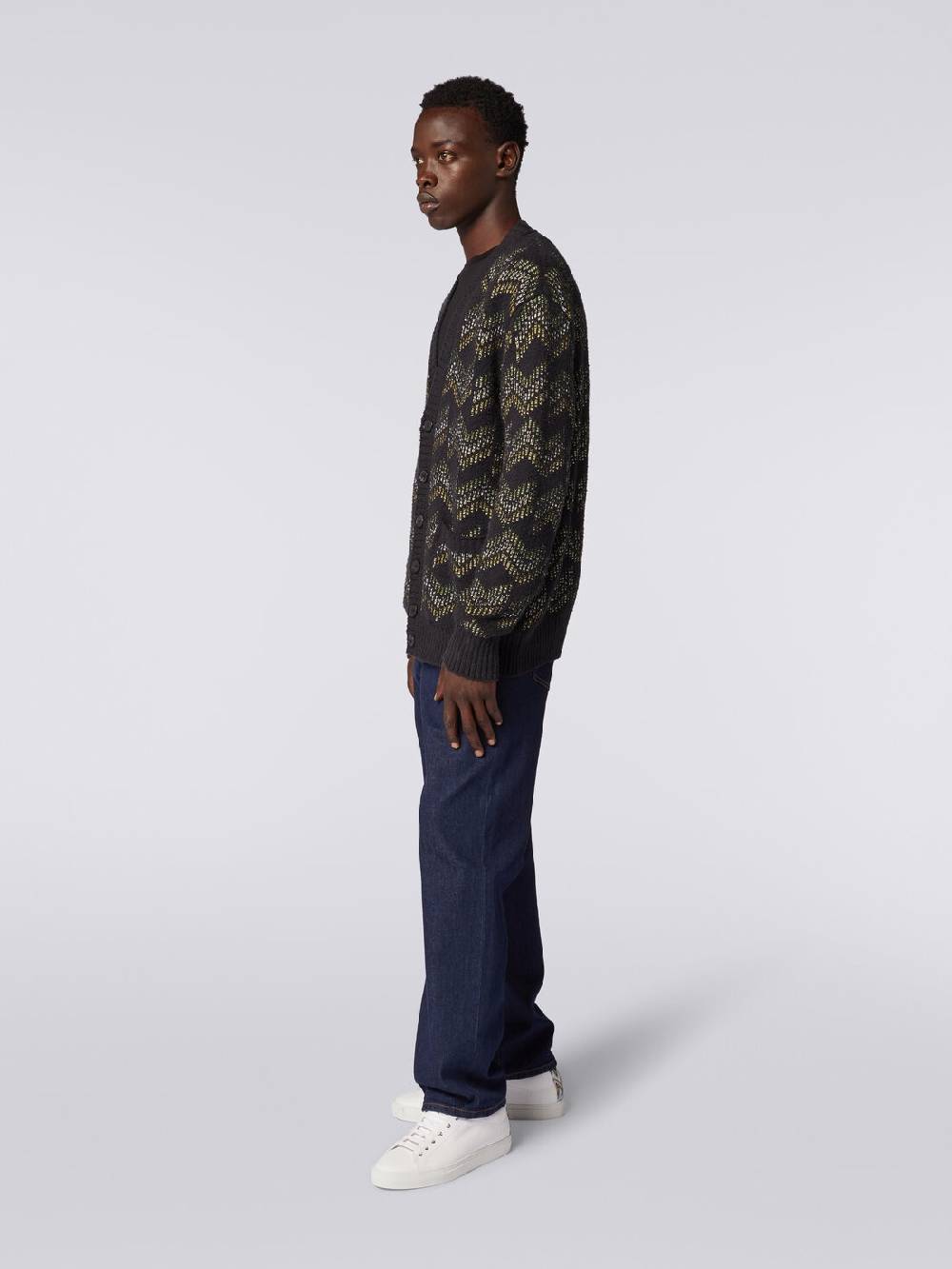 Missoni Cardigan con scollatura a V in misto cotone Officina