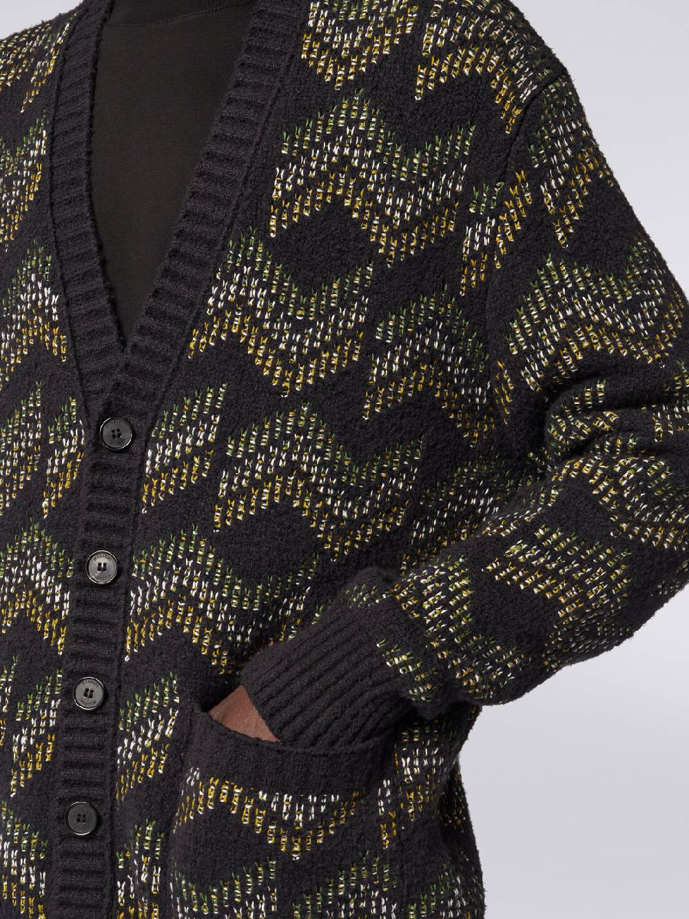 Missoni Cardigan con scollatura a V in misto cotone Officina