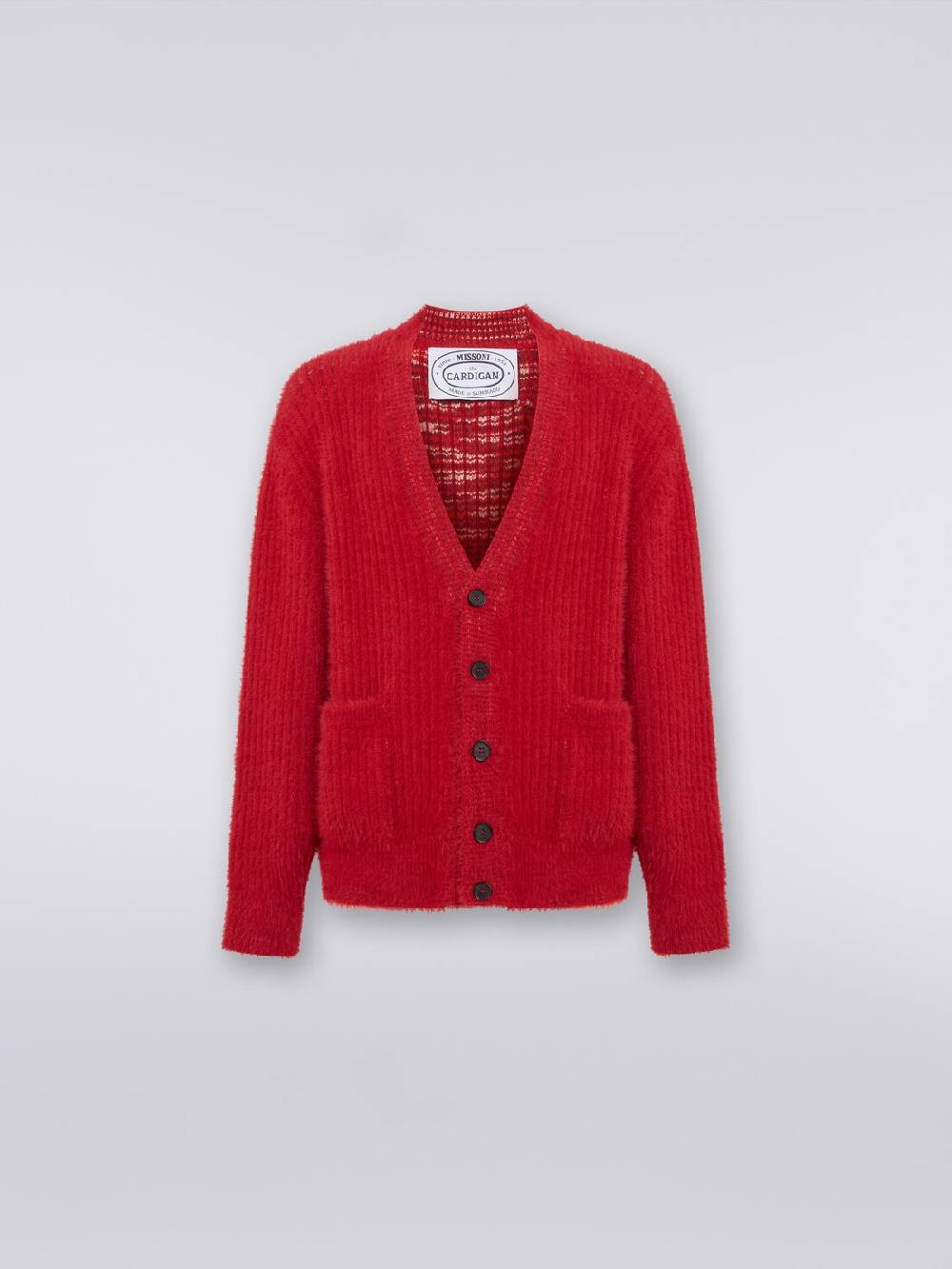 Missoni Cardigan oversize in misto lana effetto pelo Esporta salva