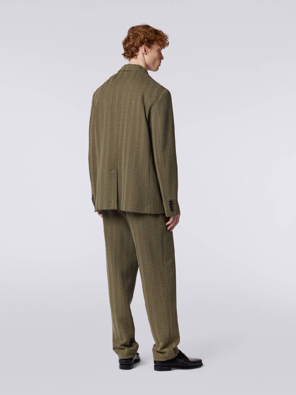 Missoni Blazer in cotone e viscosa chevron Nuovo