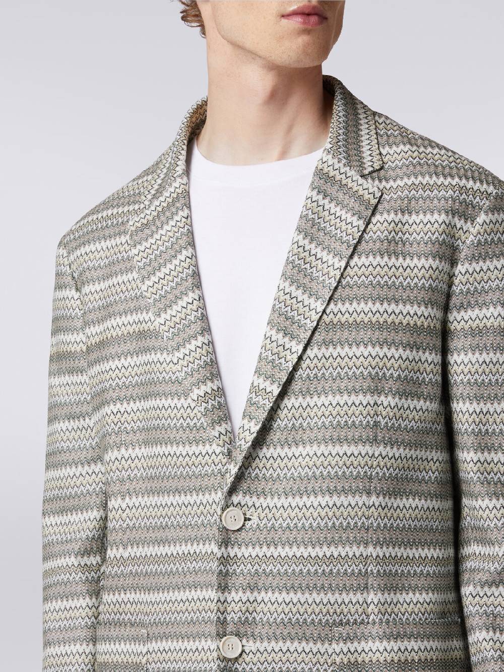 Missoni Giacca in misto viscosa zig zag Qualità