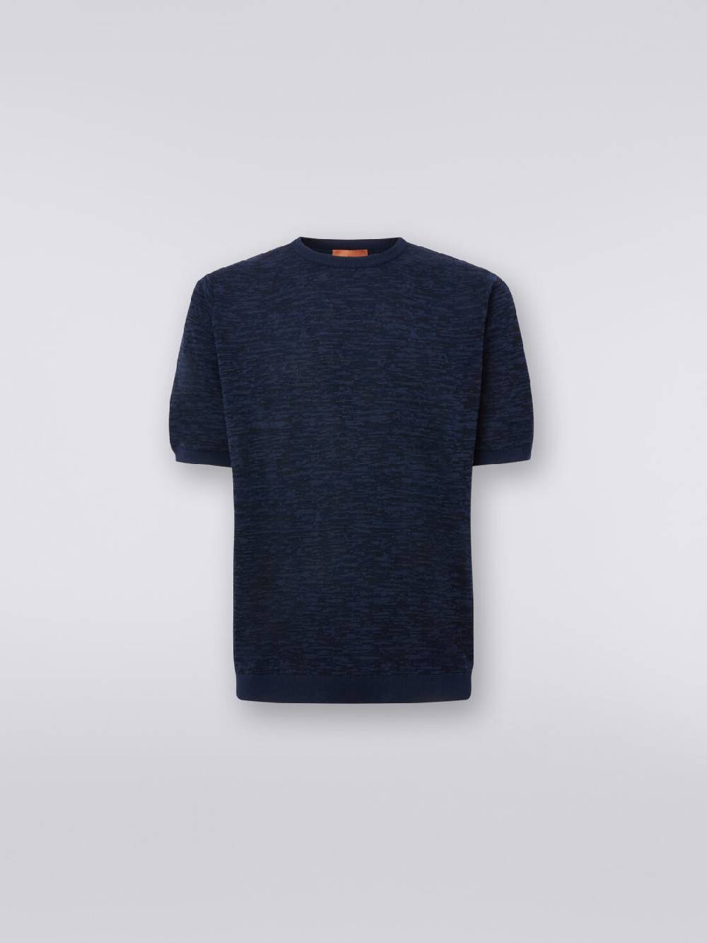 Missoni Maglia girocollo in cotone e lana fiammata Negozi Online