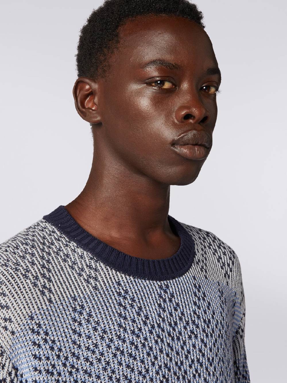 Missoni Pullover girocollo in cotone zig zag Affare Del Giorno