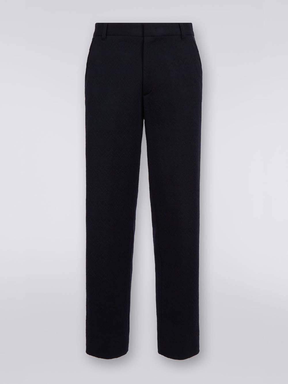 Missoni Pantaloni in misto lana chevron Prezzo Ridotto