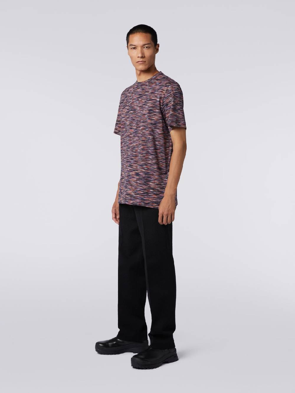 Missoni Pantaloni in misto lana chevron Sottocosto