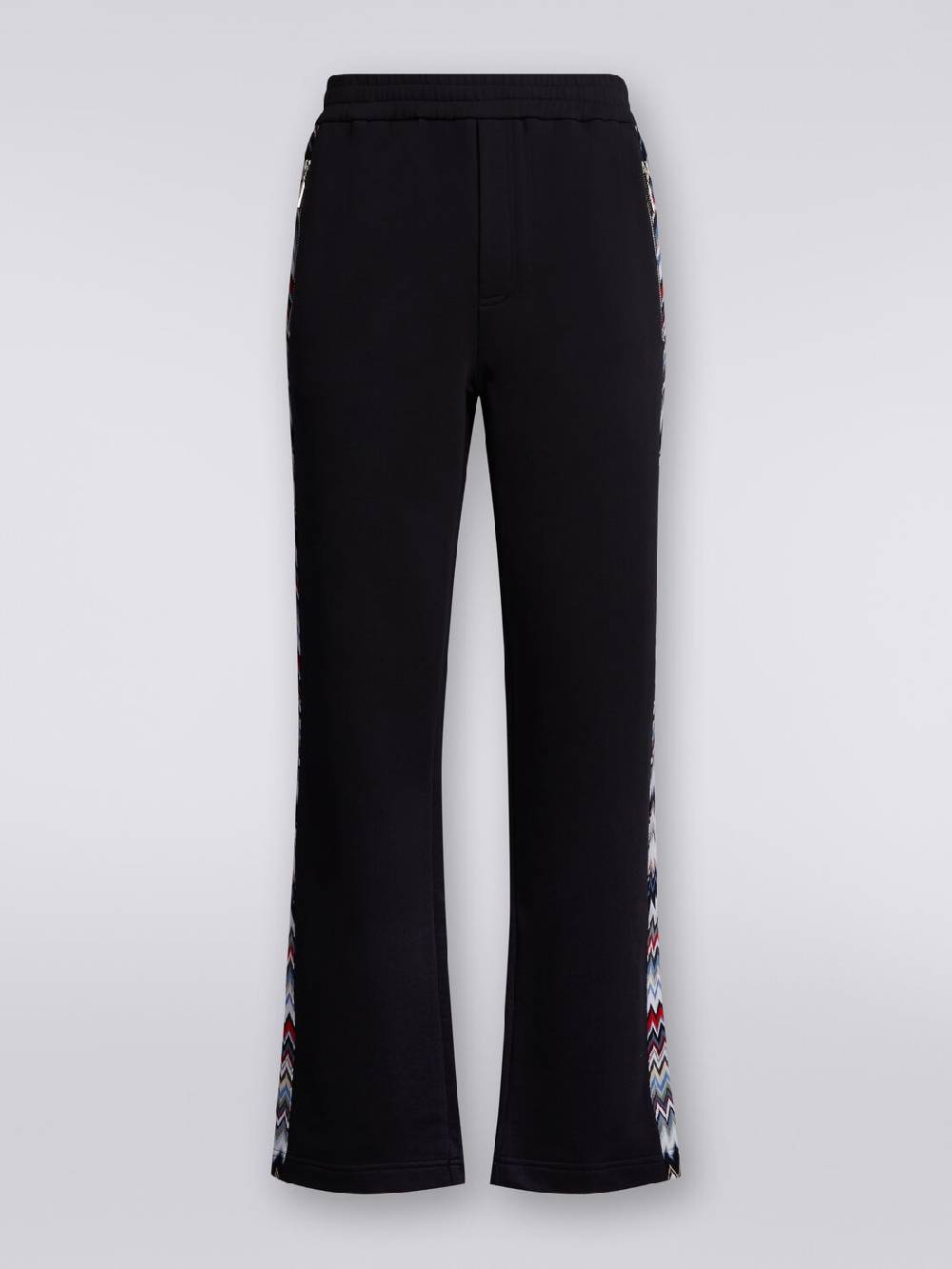 Missoni Joggers in cotone con inserti zig zag Convenienza