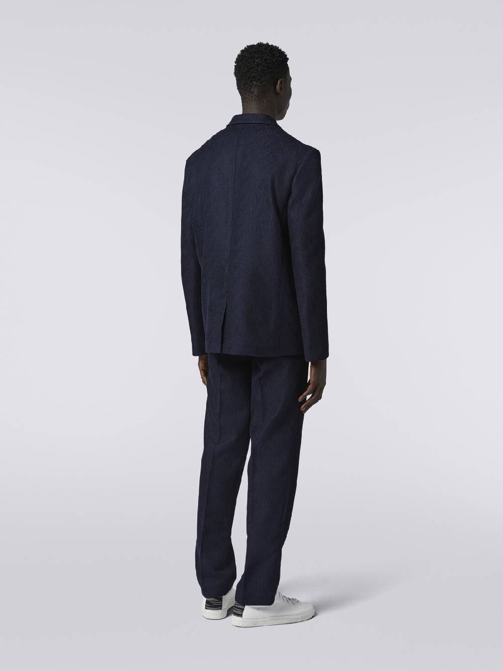Missoni Pantaloni chino in cotone chevron Sconto