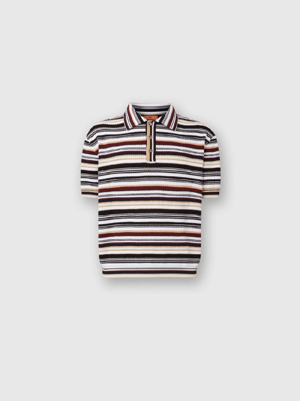 Missoni Polo in cotone a righe Saldi