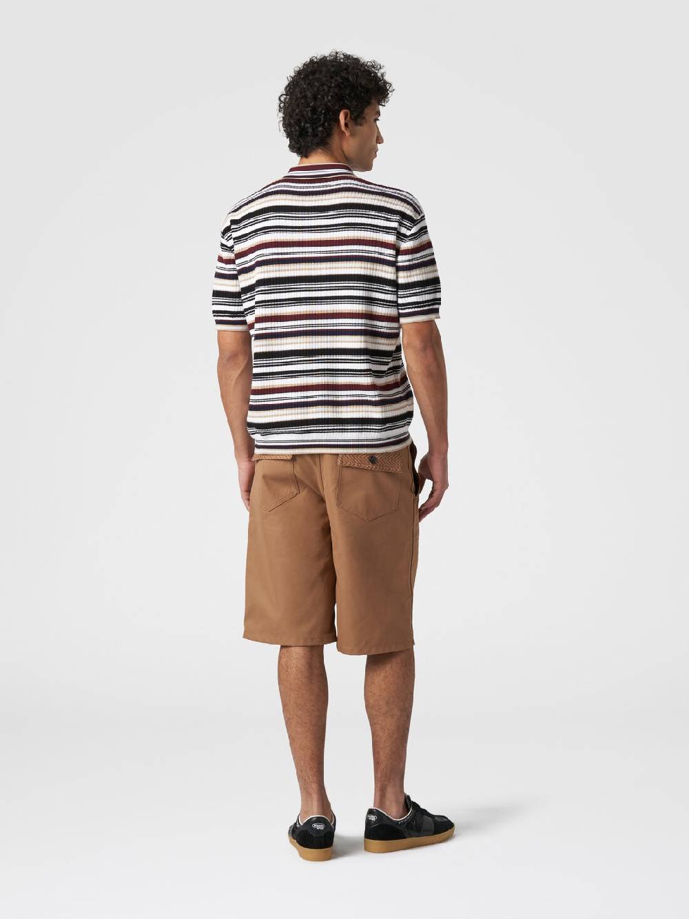 Missoni Polo in cotone a righe Saldi