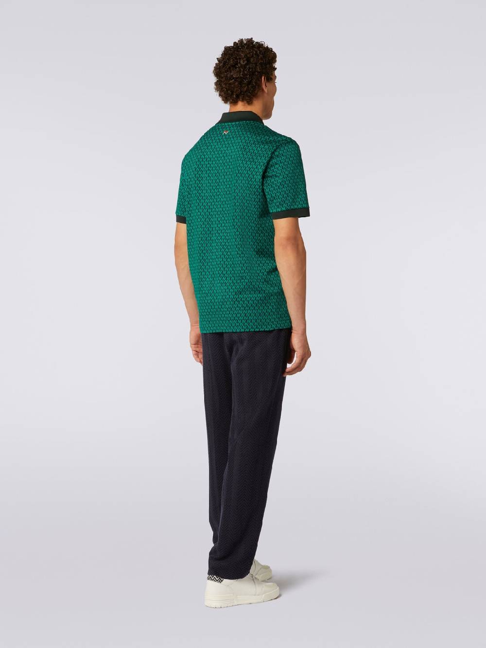 Missoni Polo a maniche corte in cotone Offerte