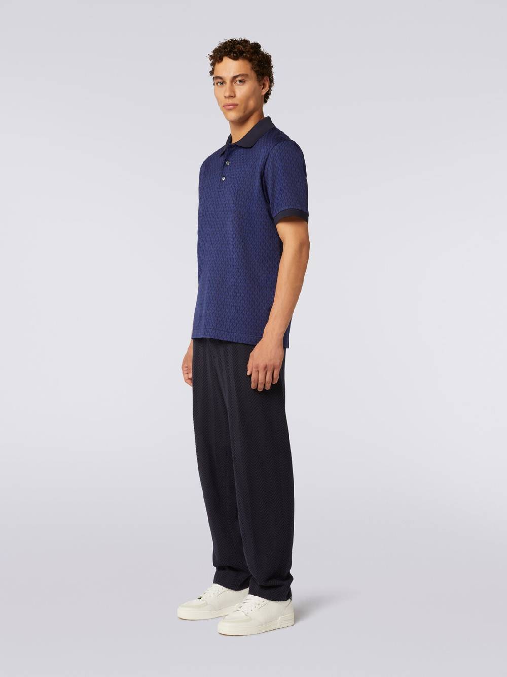 Missoni Polo a maniche corte in cotone Hotsell