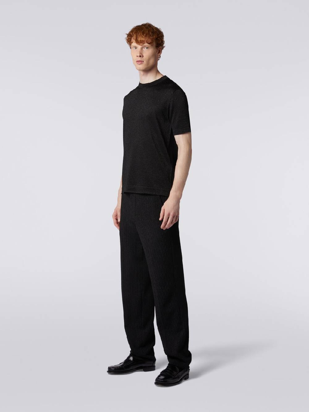 Missoni T-shirt in misto viscosa con lurex In Saldo