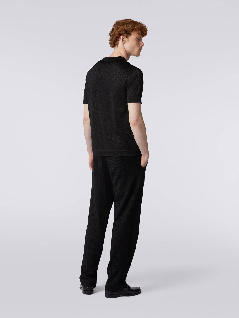 Missoni T-shirt in misto viscosa con lurex In Saldo